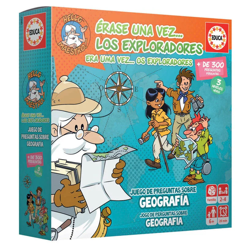 Spanish Once Upon a Time... The Explorers game Nerdscape
