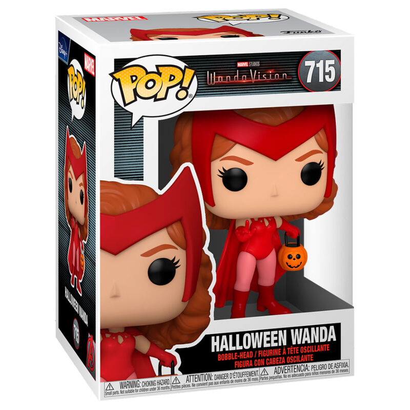 Funko Pop! Marvel WandaVision Wanda - Figura da Collezione Vinyl Nerdscape
