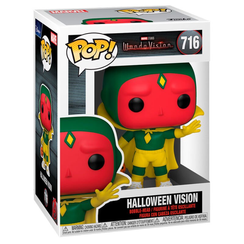 Funko Pop! Marvel WandaVision Vision - Figura da Collezione Vinyl Nerdscape