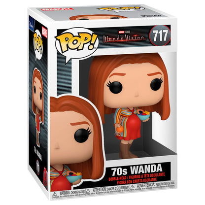 Funko Pop! WandaVision Wanda 70s - Figura da Collezione Vinyl Nerdscape