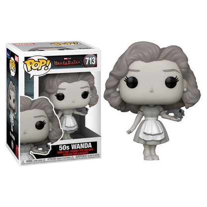 Funko Pop! WandaVision Wanda 50s - Figura da Collezione Vinyl Nerdscape