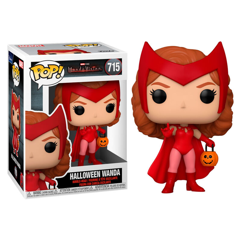 Funko Pop! Marvel WandaVision Wanda - Figura da Collezione Vinyl Nerdscape