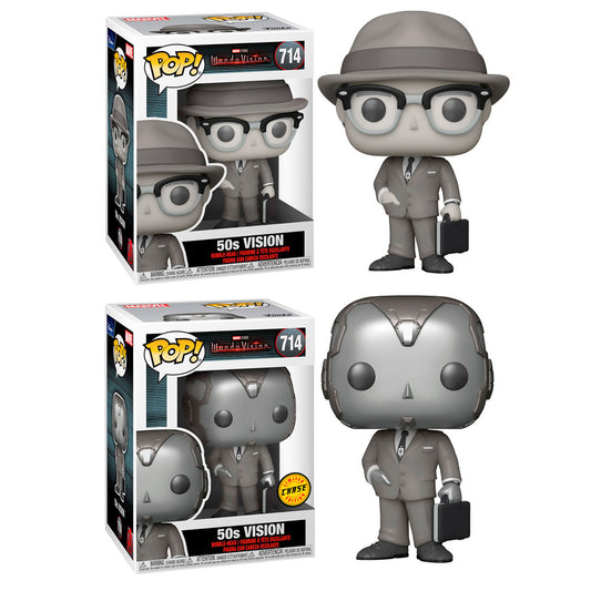 Figurine POP Marvel WandaVision Vision 5 + 1 Chase