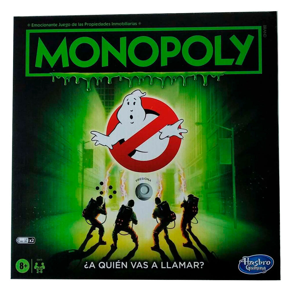 Ghostbusters Monopoly Spanish Version - Figura da Collezione - Nerdscape Nerdscape