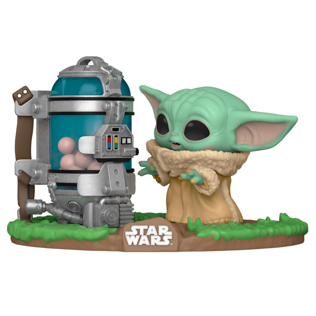 Figurine POP Star Wars L'Enfant Mandalorien avec bidon
