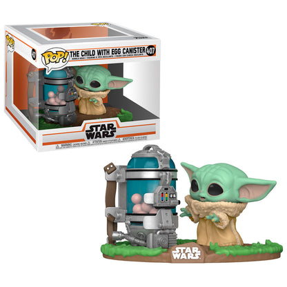 Figurine POP Star Wars L'Enfant Mandalorien avec bidon