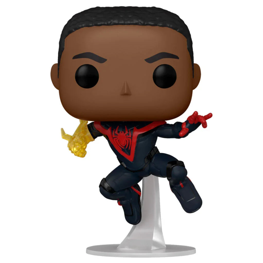 POP figure Spiderman Miles Morales Classic Suit Chase Nerdscape