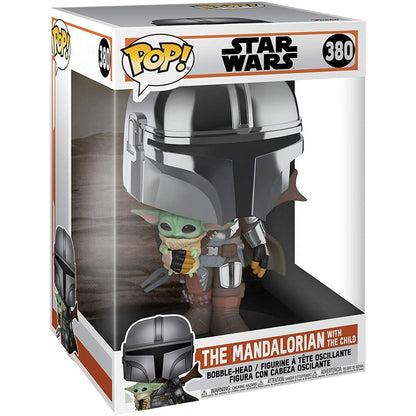 POP figure Star Wars Mandalorian with Yoda Child 25cm - Nerdscape