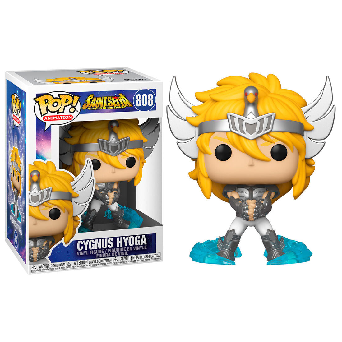 Funko Pop! Saint Seiya Cygnus Hyoga - Figura da Collezione Vinyl Nerdscape