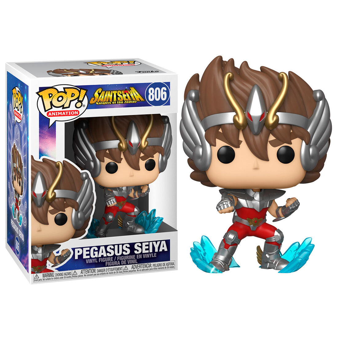 Funko Pop! Saint Seiya Pegasus Seiya - Figura da Collezione Vinyl Nerdscape