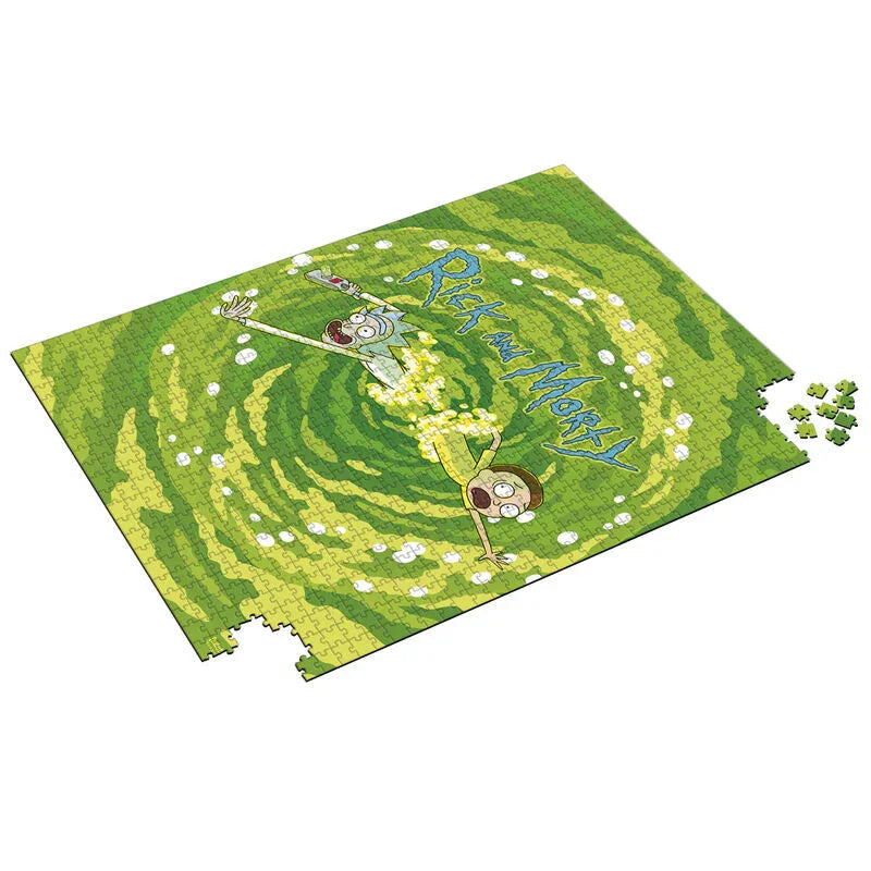 Rick and Morty Portal puzzle 1000pcs Nerdscape