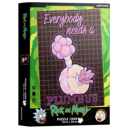 Rick and Morty Plumbus puzzle 1000pcs Nerdscape