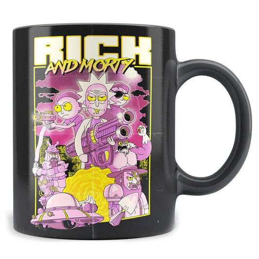Rick and Morty Retro Poster mug Nerdscape