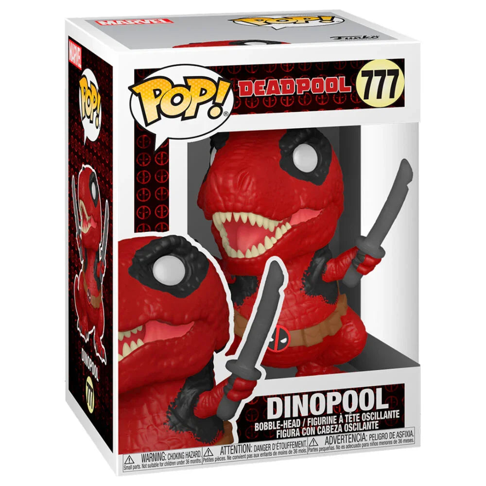 POP figure Marvel Deadpool 30th Dinopool Nerdscape