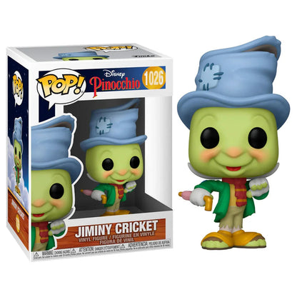 POP figure Disney Pinocchio Street Jiminy Cricket Nerdscape