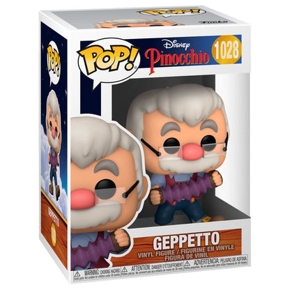POP figure Disney Pinocchio Geppetto with Accordion - Nerdscape