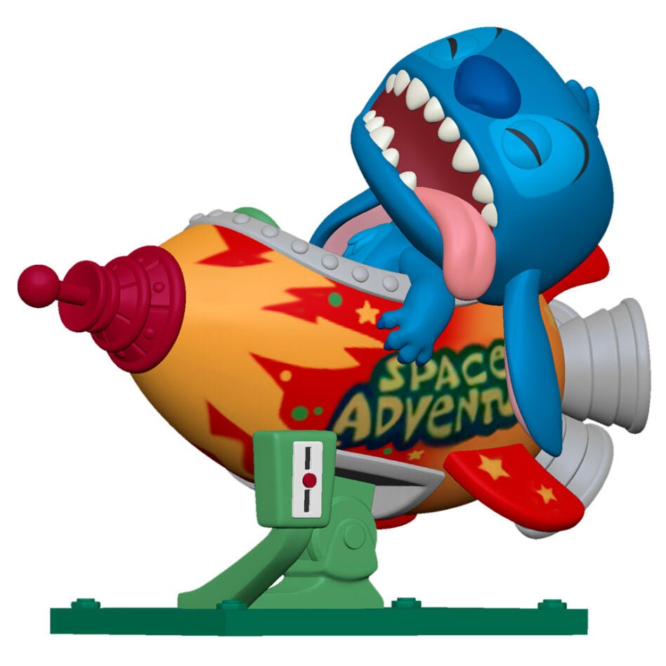 POP figure Rides Super Deluxe Disney Lilo and Stitch - Stitch in Rocket - Nerdscape