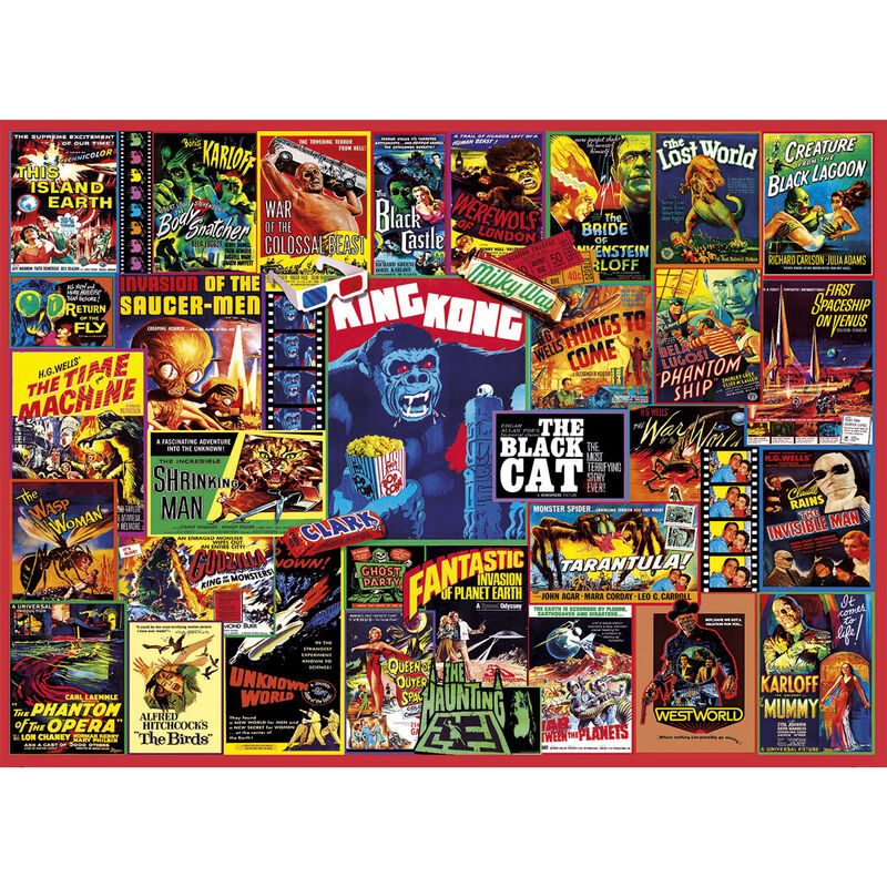 Thriller Classics puzzle 1000pcs Nerdscape