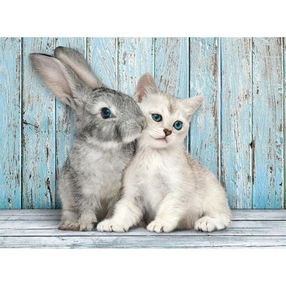Cat and Bunny puzzle 500pcs Nerdscape