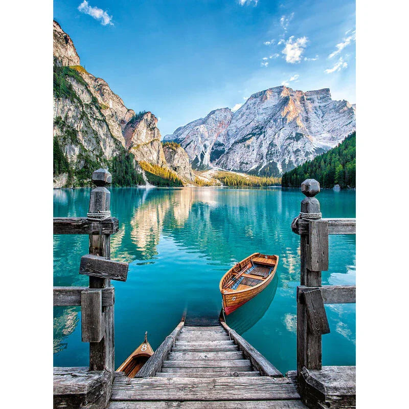 Braies Lake puzzle 500pcs Nerdscape