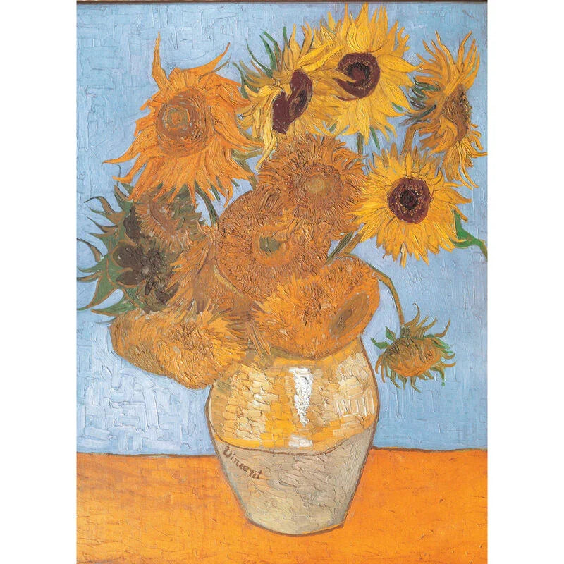 Musseum Collection Van Gogh Sun Flowers puzzle 1000pcs Nerdscape