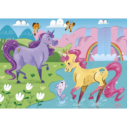 Unicorns puzzle 2x20pcs Nerdscape