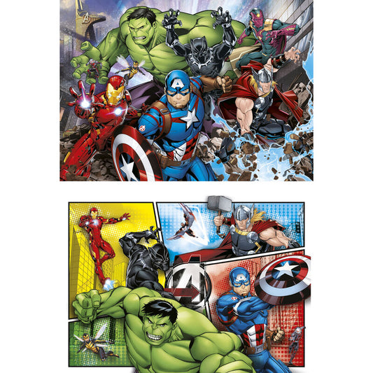 Marvel Avengers puzzle 2x60pcs Nerdscape
