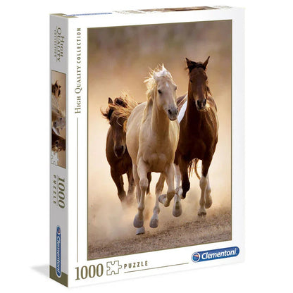 Running Horses puzzle 1000pcs Nerdscape