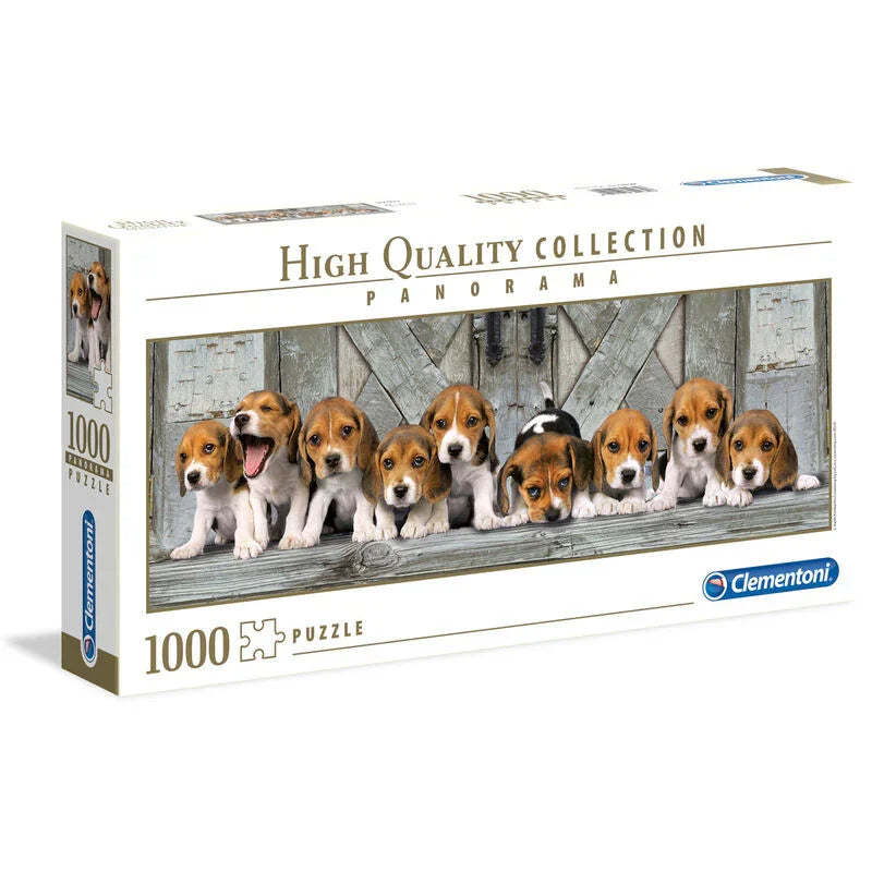 Beagles Panorama puzzle 1000pcs Nerdscape