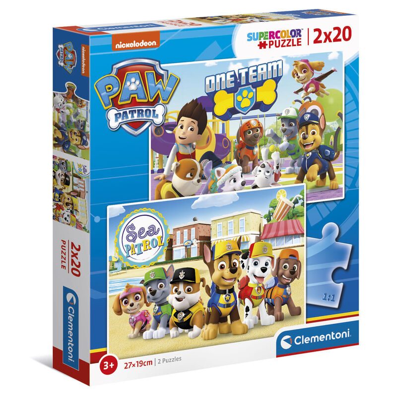 Paw Patrol puzzle 2x20pcs Nerdscape