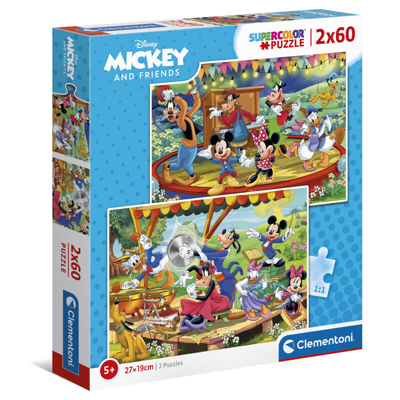 Disney Mickey and Friends puzzle 2x60pcs Nerdscape