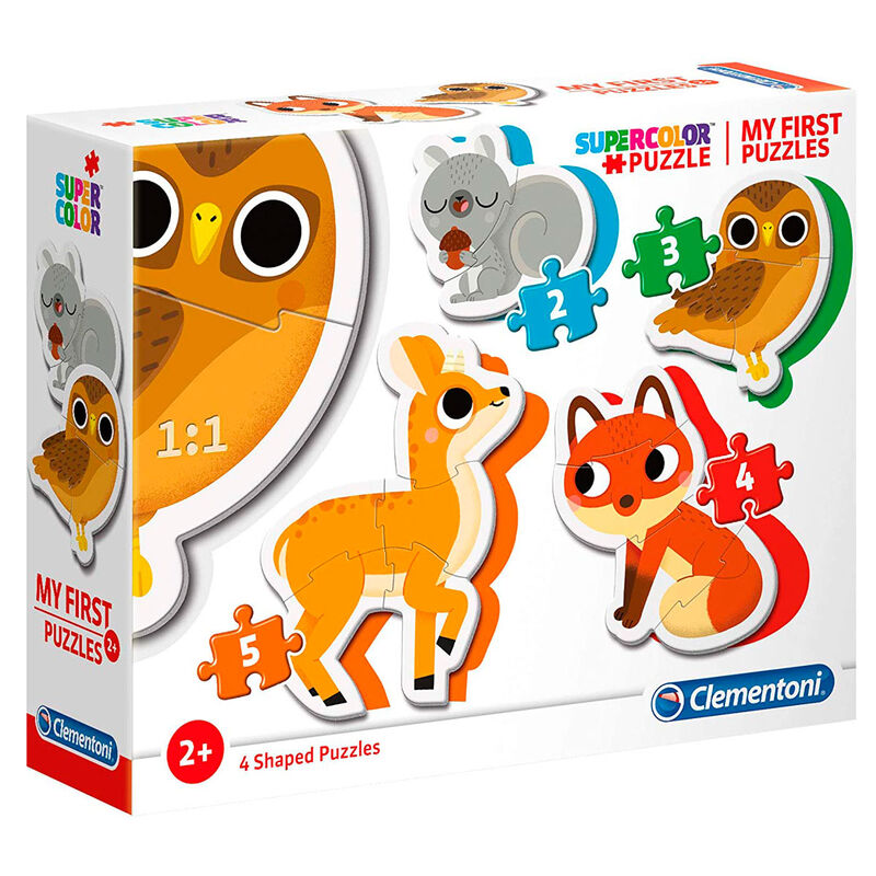 Forest Animals My First Puzzle 2-3-4-5pcs Nerdscape