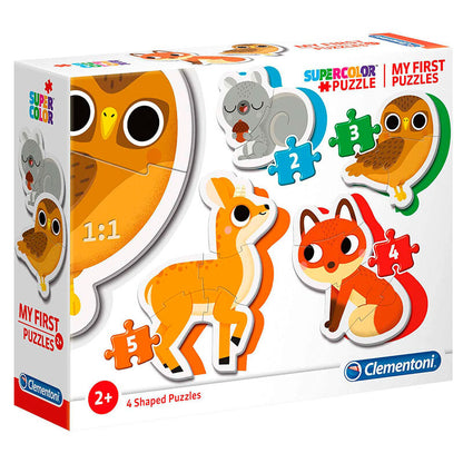 Forest Animals My First Puzzle 2-3-4-5pcs Nerdscape