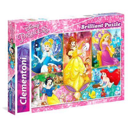 Disney Princess Brilliant puzzle 104pcs - Nerdscape