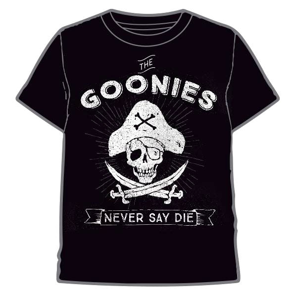 The Goonies Never Say Die adult t-shirt