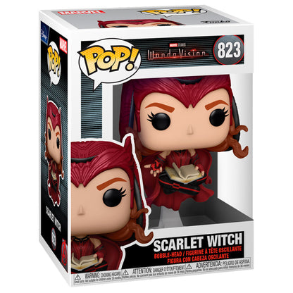 Funko Pop! Marvel WandaVision Scarlet Witch - Figura da Collezione Vinyl Nerdscape