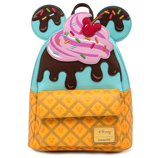 Sac à dos Loungefly Disney Mickey Minnie Glace