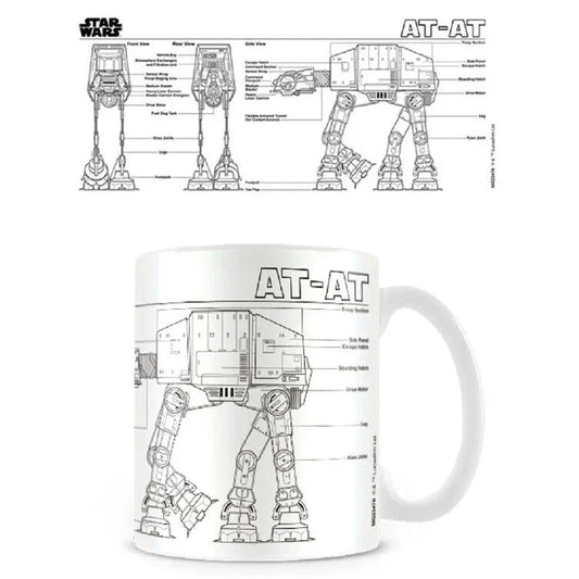Star Wars AT-AT Sketch mug Nerdscape