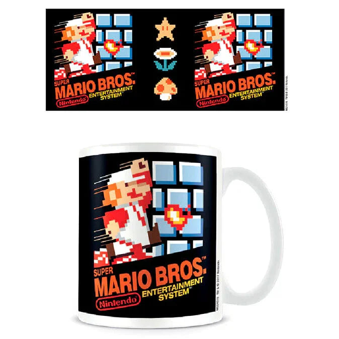 Nintendo Super Mario NES Cover mug Nerdscape