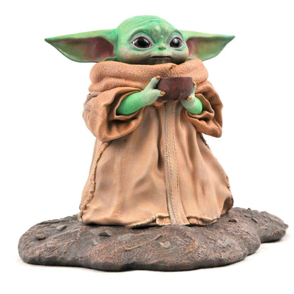 Star Wars The Mandalorian The Child Soup Premier Collection statue 17cm Nerdscape