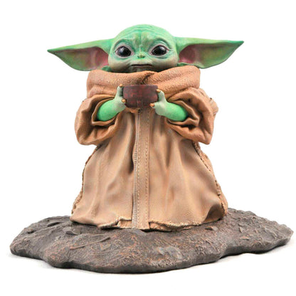 Star Wars The Mandalorian The Child Soup Premier Collection statue 17cm Nerdscape