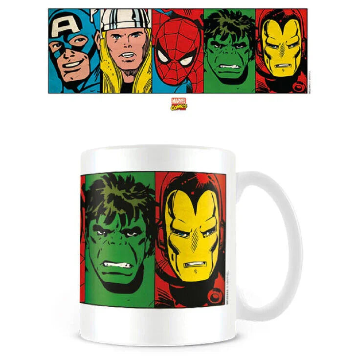 Marvel Avengers Faces mug Nerdscape