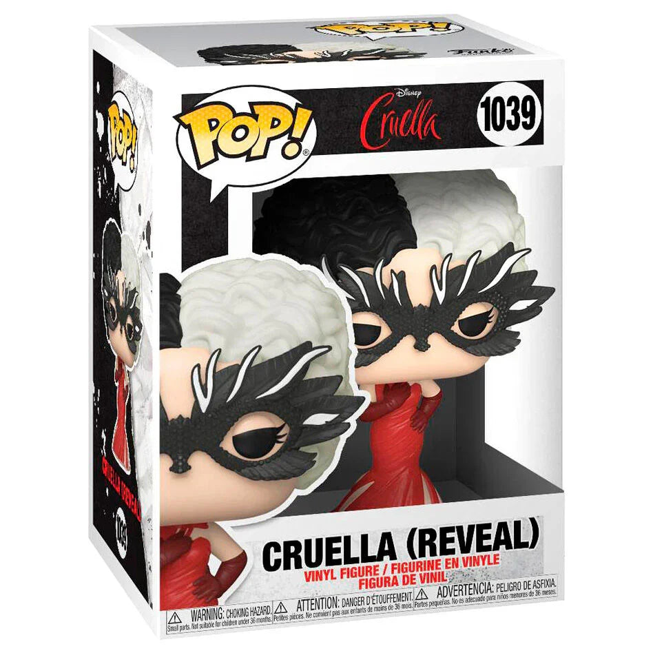 Funko Pop! Disney Cruella Reveal - Figura da Collezione Vinyl Nerdscape