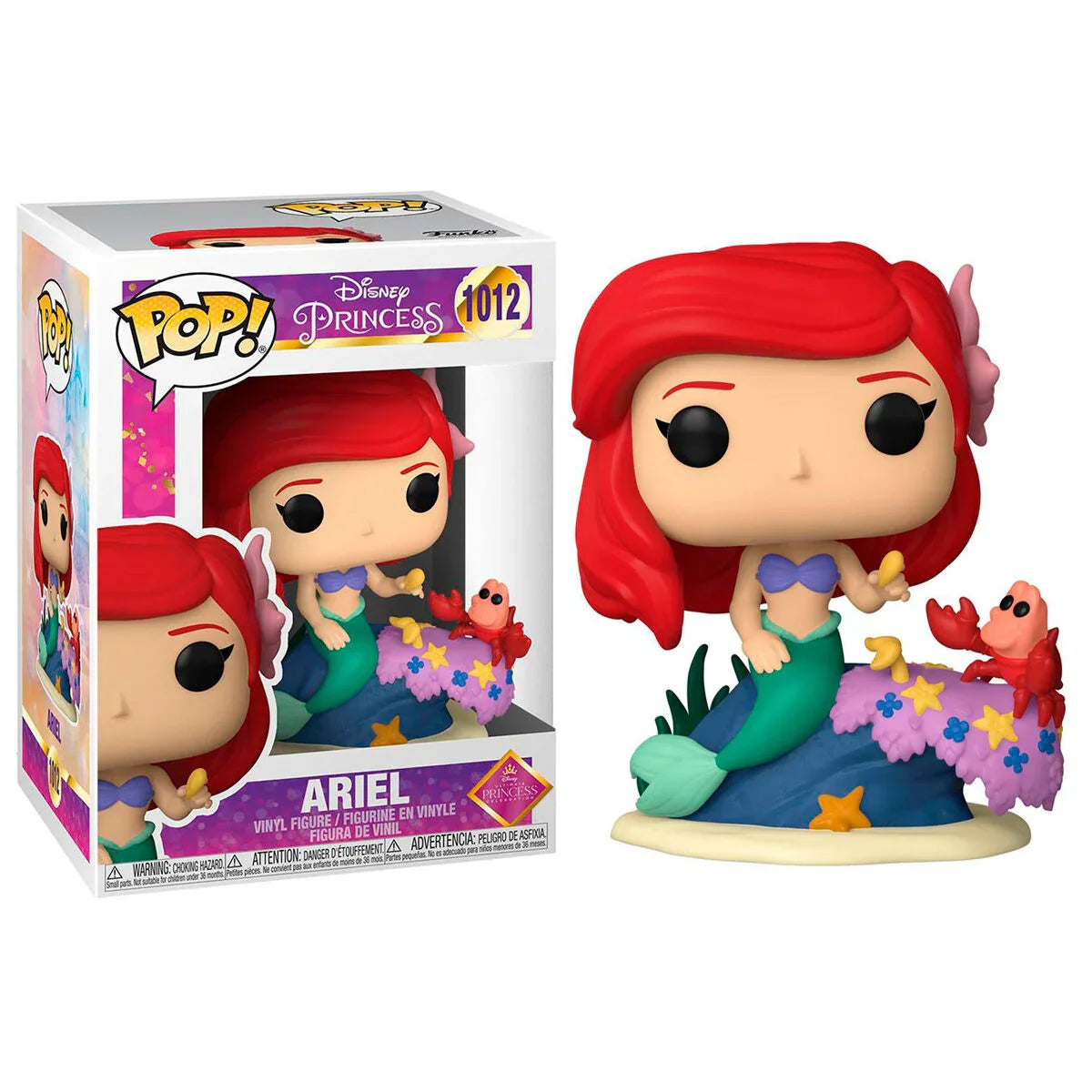 Funko Pop! Disney Ultimate Princess Ariel - Figura da Collezione Vinyl Nerdscape