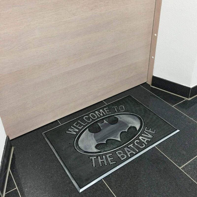 DC Comics Batman Welcome to the Batcave doormat Nerdscape