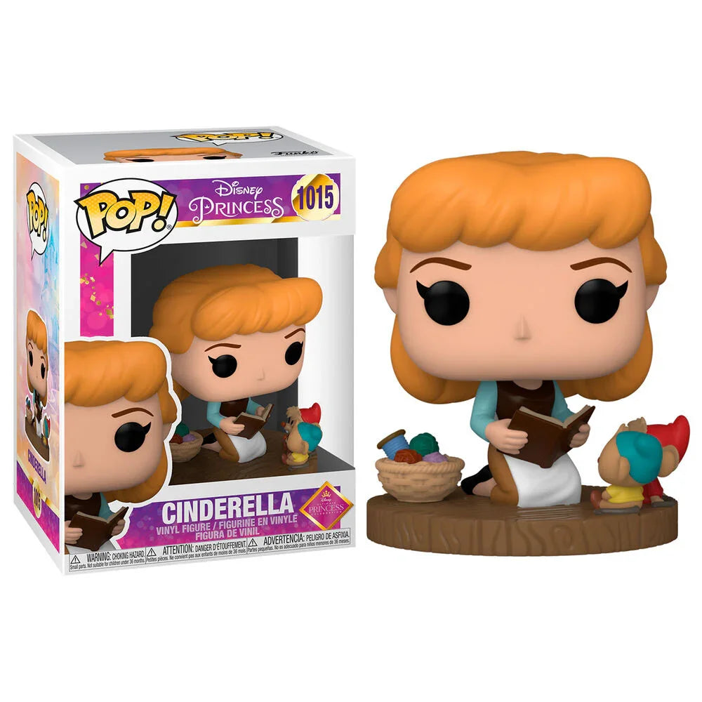 Funko Pop! Disney Ultimate Princess Cinderella - Figura da Collezione Vinyl Nerdscape