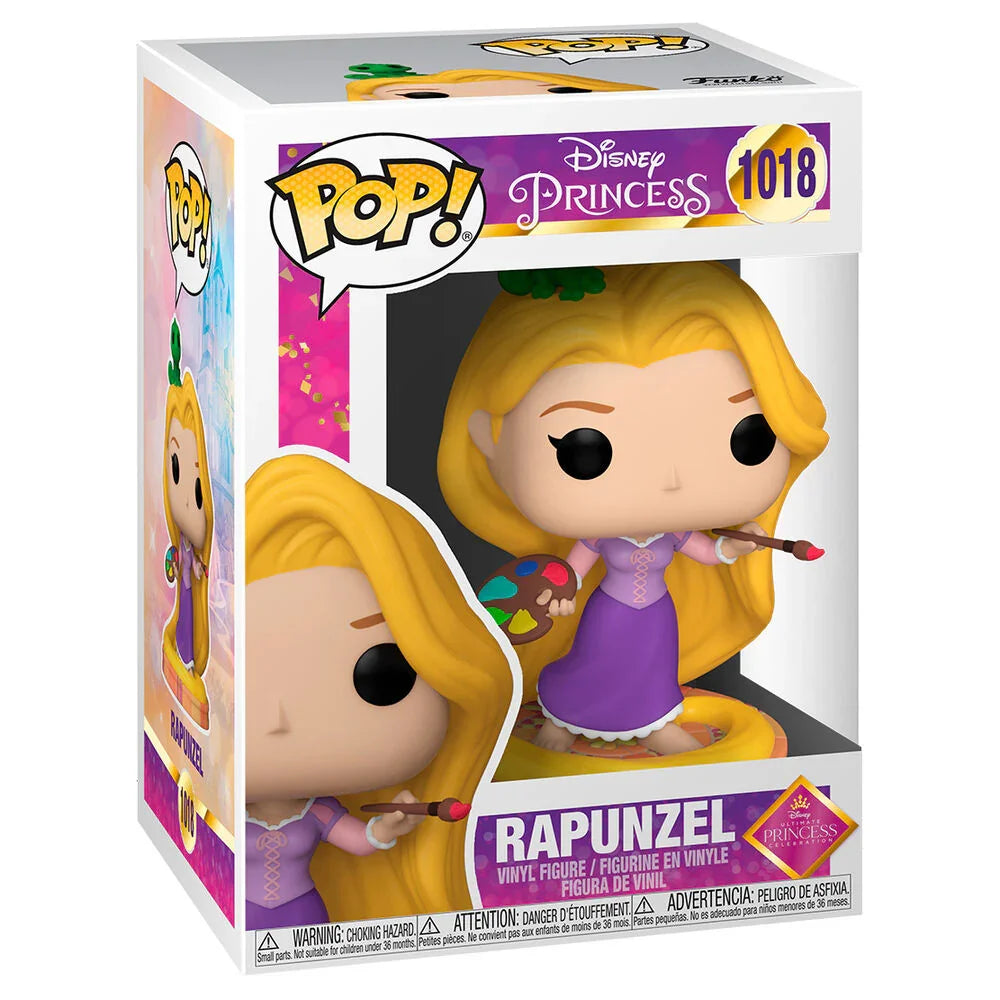 Funko Pop! Disney Ultimate Princess Rapunzel - Figura da Collezione Vinyl Nerdscape