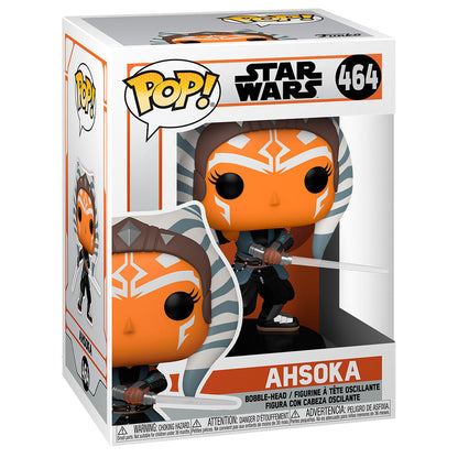 Figurine POP Star Wars Mandalorian Ahsoka avec sabres laser