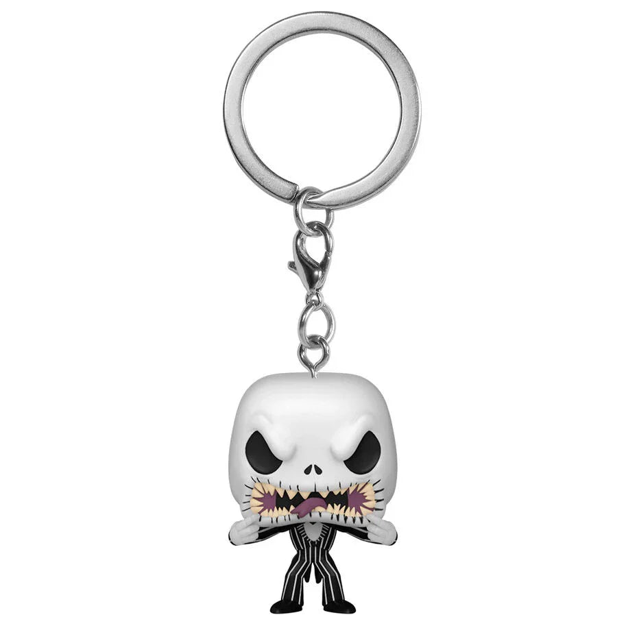 Pocket POP Keychain Disney Nightmare Before Christmas Jack Scary Face Nerdscape