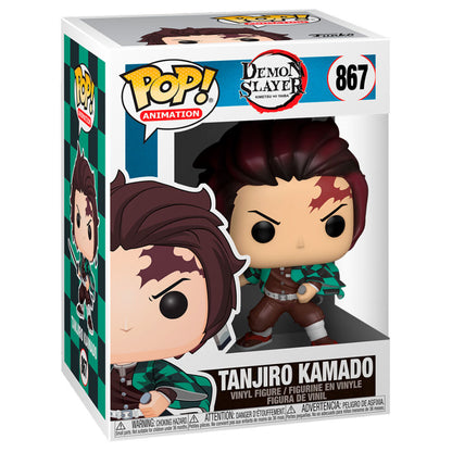 Funko Pop! Demon Slayer Kimetsu no Yaiba Tanjiro Kamado - Figura da Collezione Vinyl Nerdscape